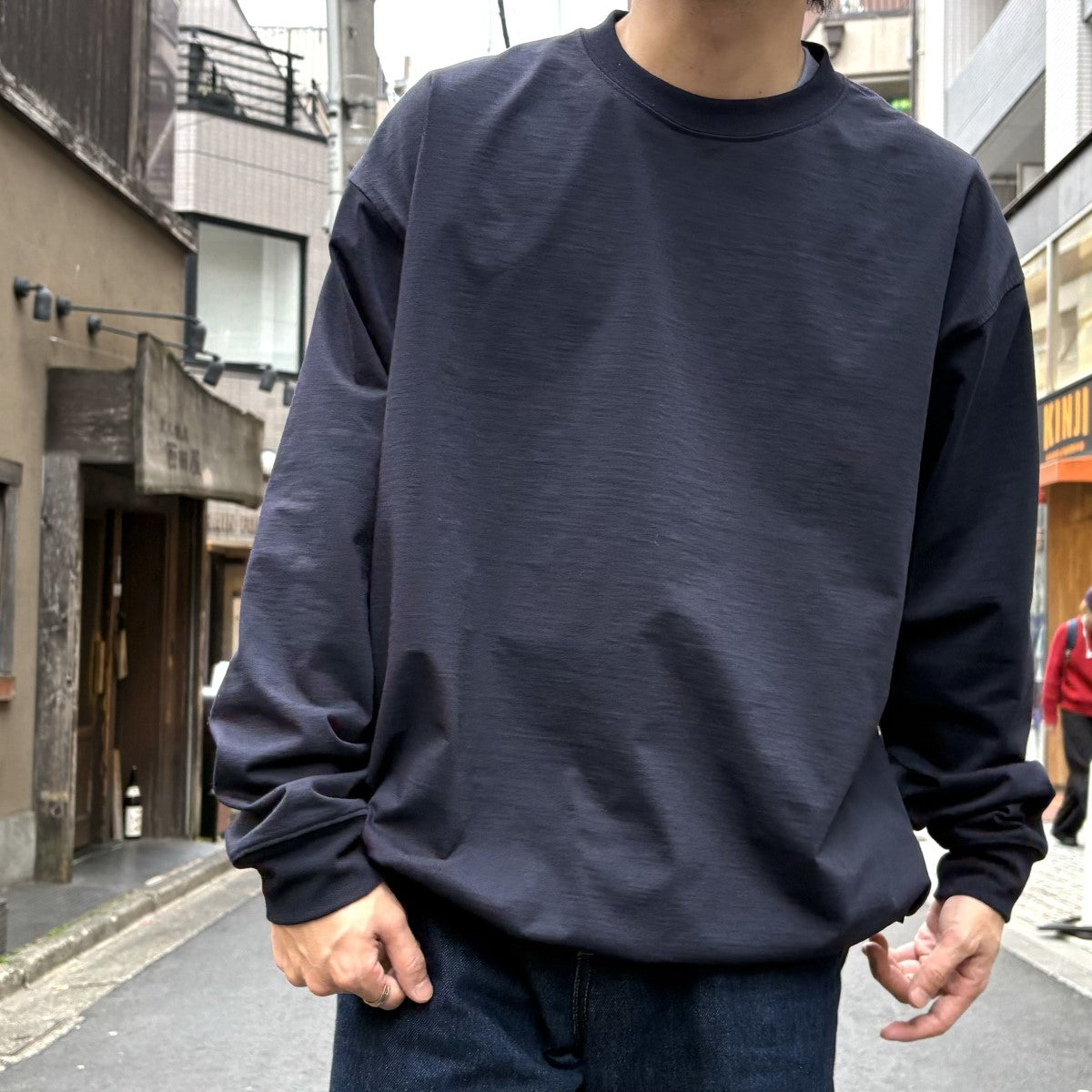 DAIWA PIER39(ダイワピア39) TECH DRAWSTRING L／S TEEテック