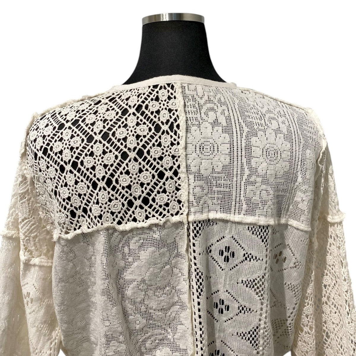 anuke(アンヌーク) 25SSPatchwork Lace Cardiganパッチワークレース