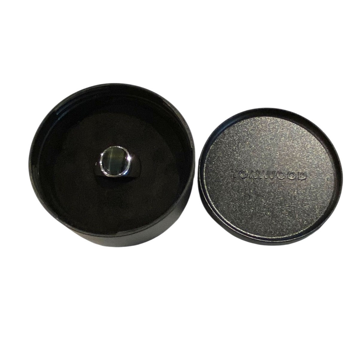 TOM WOOD(トムウッド) Oval Blue Hawk Eye Ringオーバル・ブルー