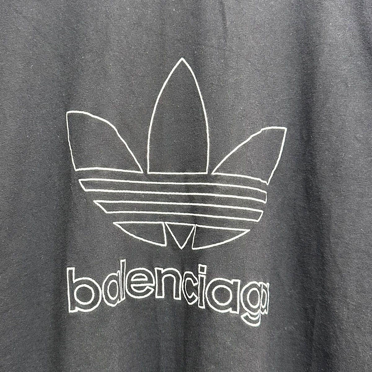 BALENCIAGA×adidas 22AWOVERSIZED TEEロゴ刺繍オーバーサイズTシャツ