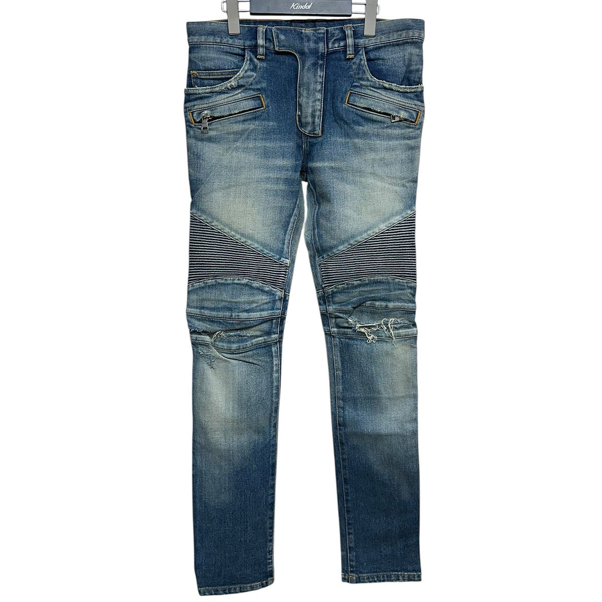 BALMAIN(バルマン) バイカーデニムパンツ インディゴ サイズ 29