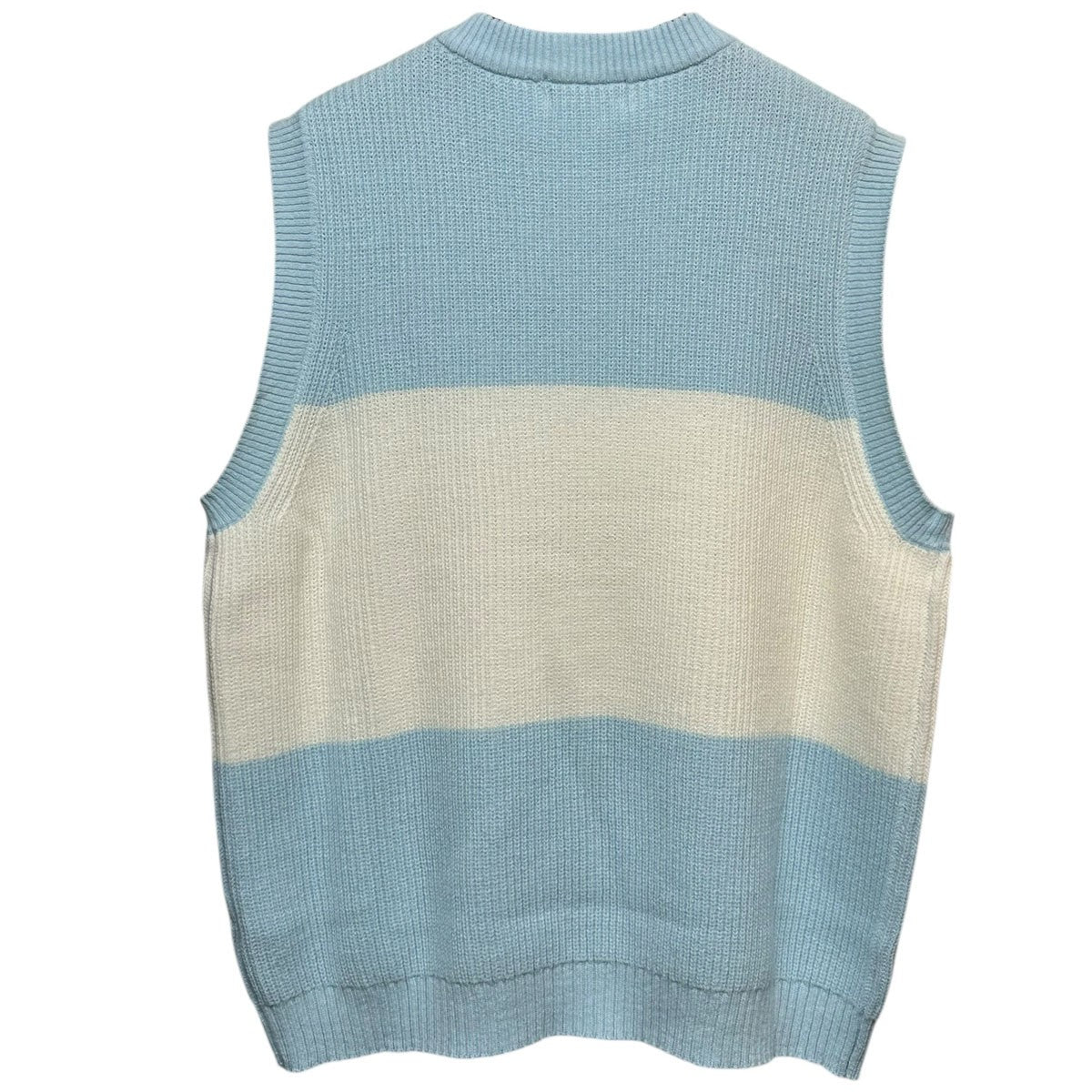 TTT MSW(ティーモダンストリートウエア) 25AWKnit vestロゴ刺繍ニット