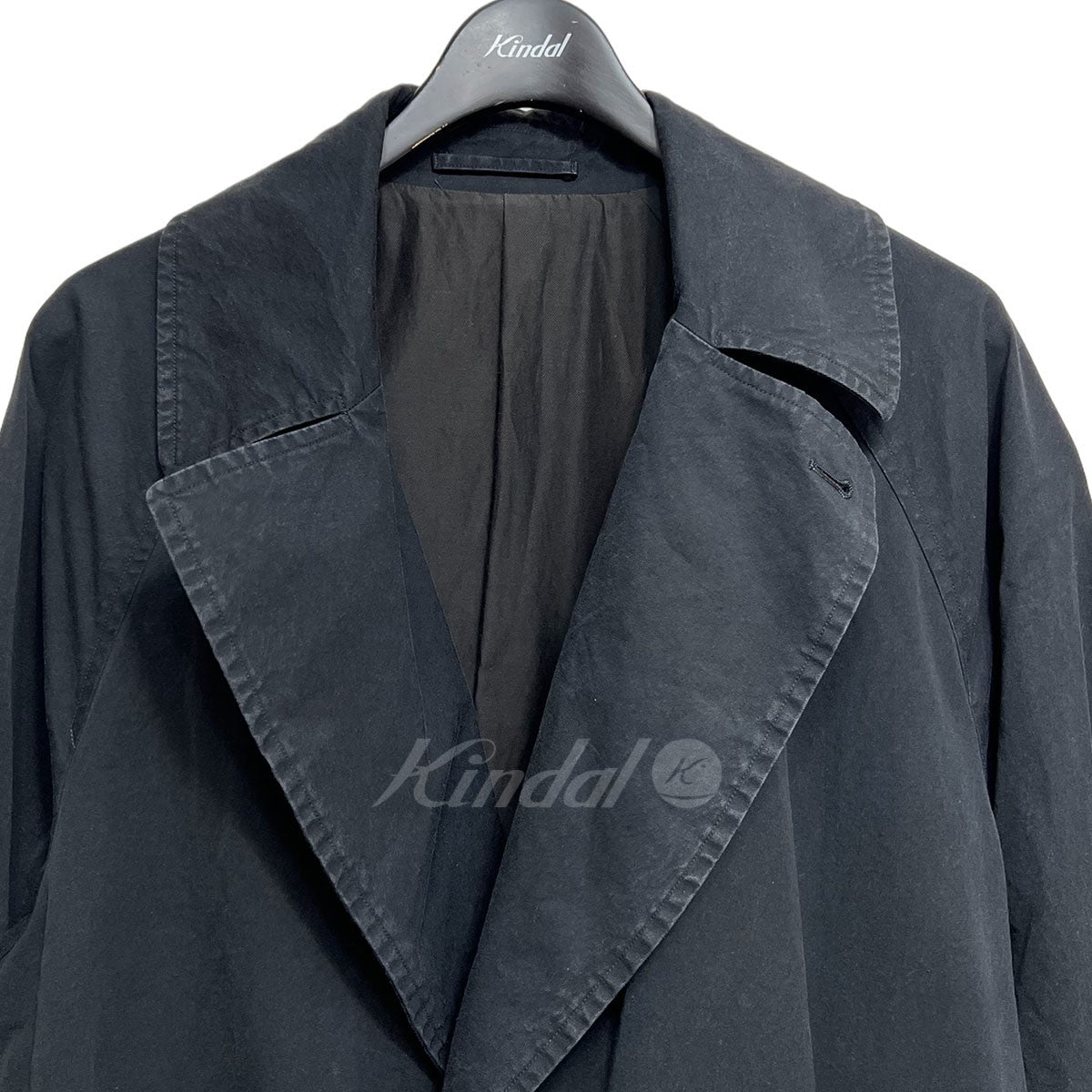 COMOLI(コモリ) 2022SS ウォッシュドタイロッケンコート V01-04008