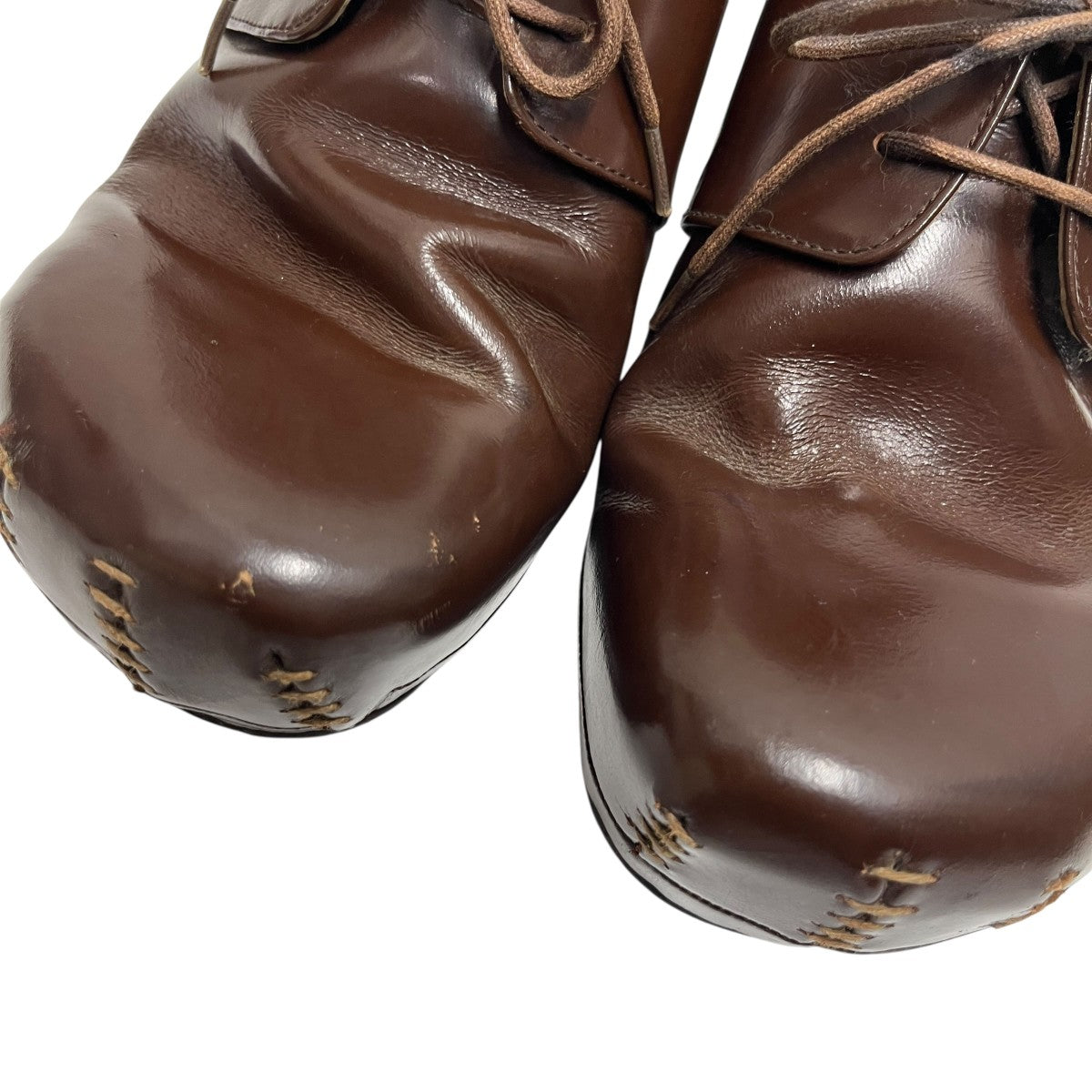 OZONE COMMUNITY(オゾンコミュニティ) おでこ靴 ブラウン サイズ L