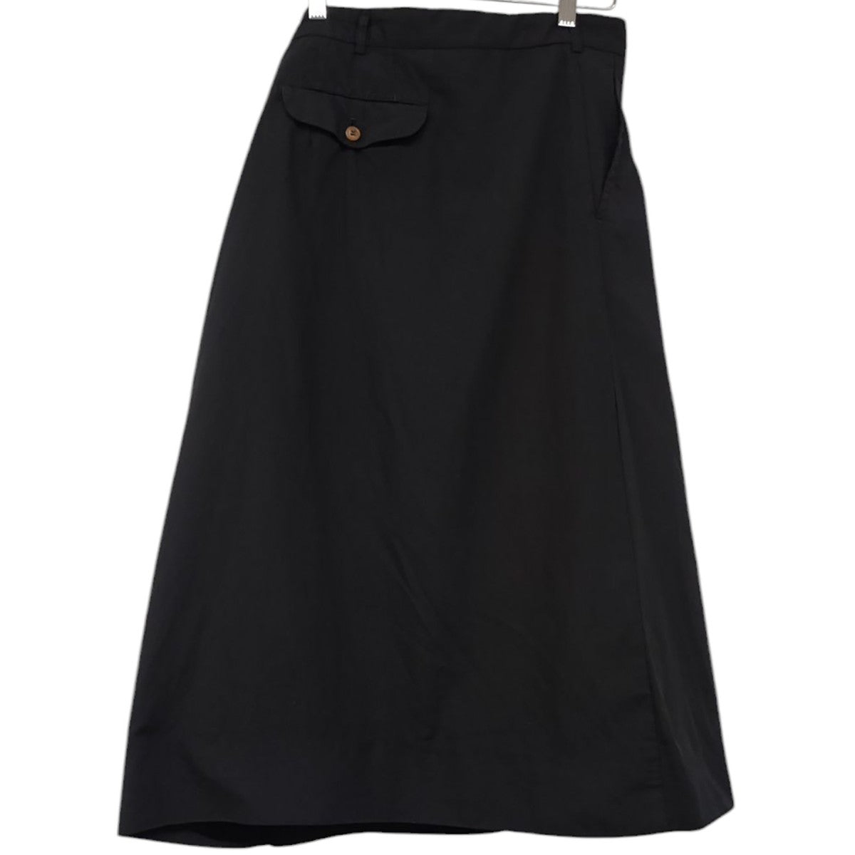 COMME des GARCONS(コムデギャルソン) ポリ縮絨変形ラップスカート