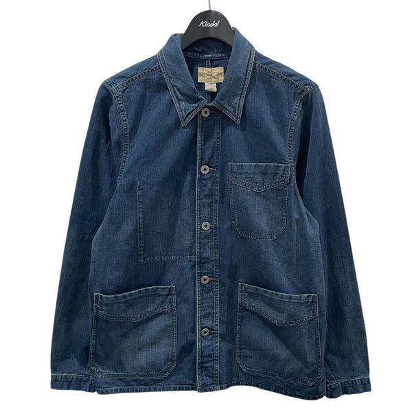 RRL(ダブルアールエル) デニムカバーオール インディゴ サイズ 4