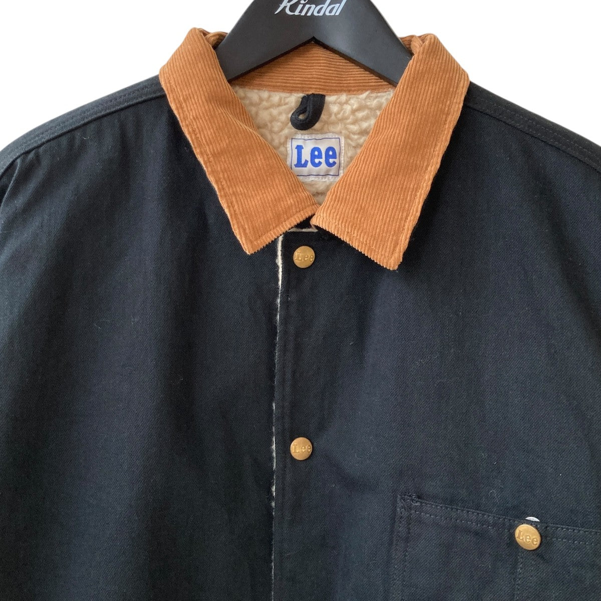 LEE×WACKO MARIA DENIM BOA COVERALL裏ボア カバーオールLB0535 LB0535