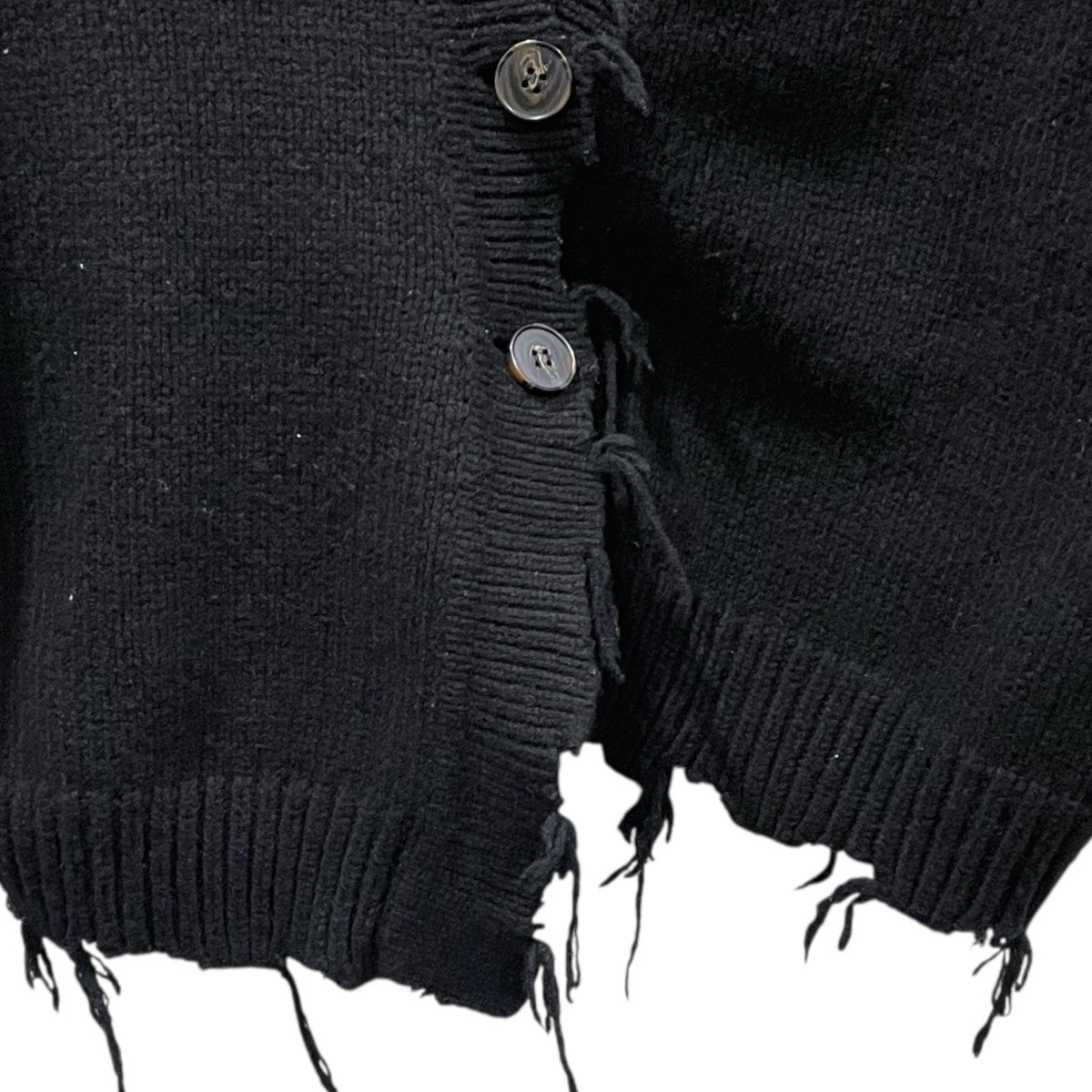 PERVERZE(パーバーズ) 19SS ダメージ加工ニットカーディガン Crash