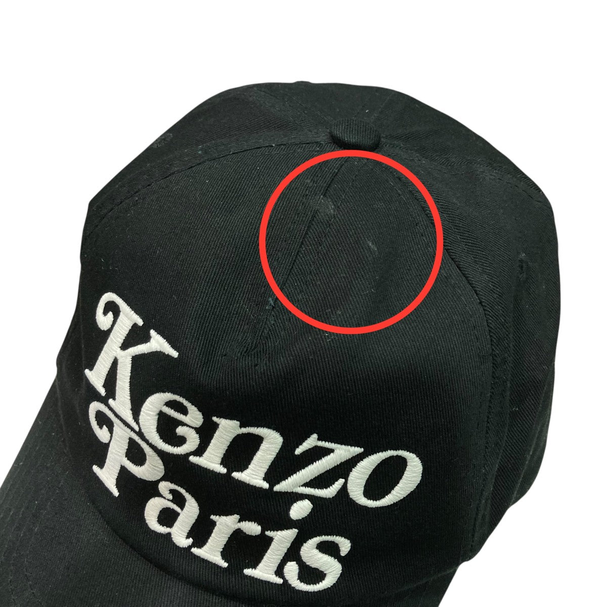 KENZO(ケンゾー) ロゴ刺繍キャップFE58AC511F42 FE58AC511F42 ブラック