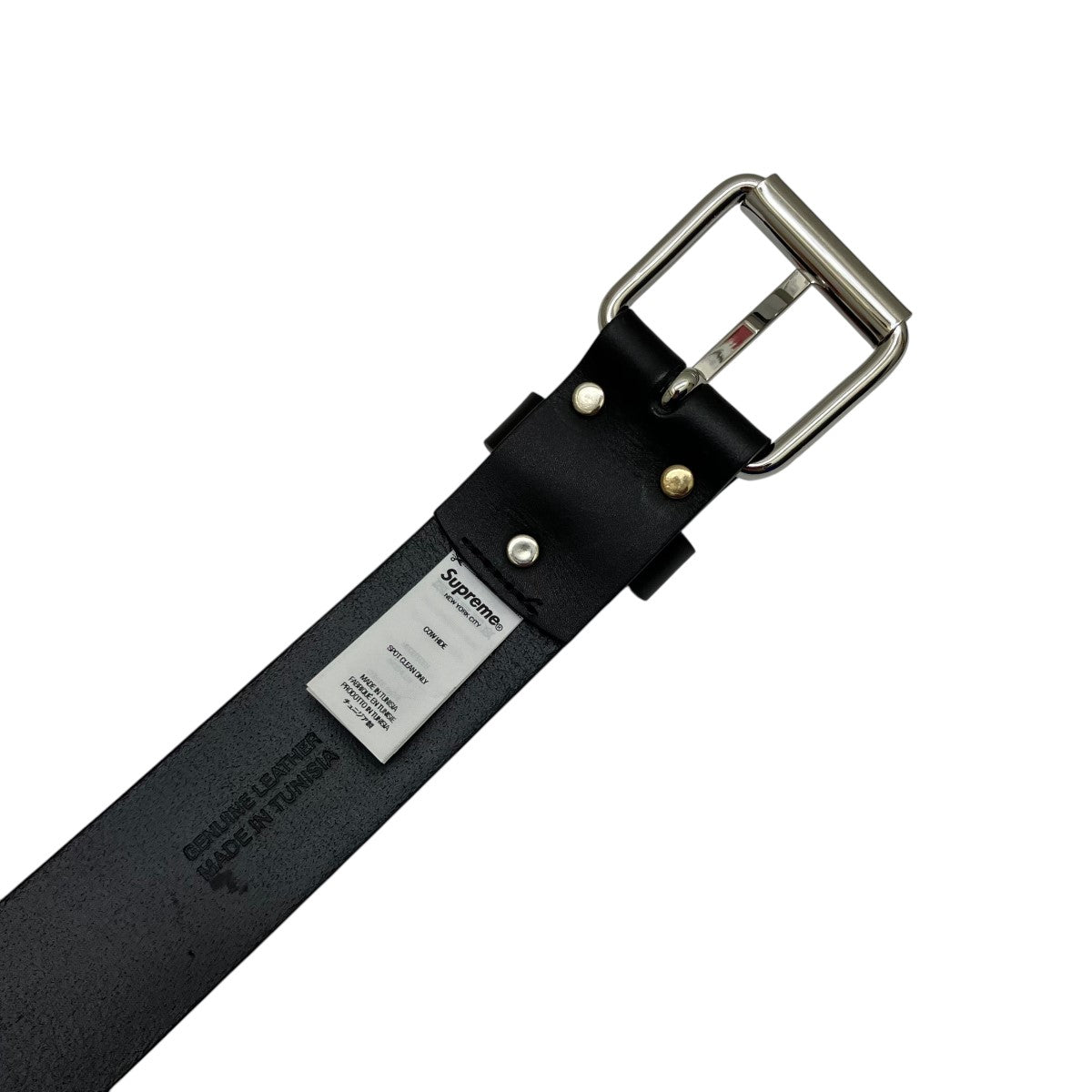 Supreme(シュプリーム) Repeat Leather Belt 半タグロゴベルト