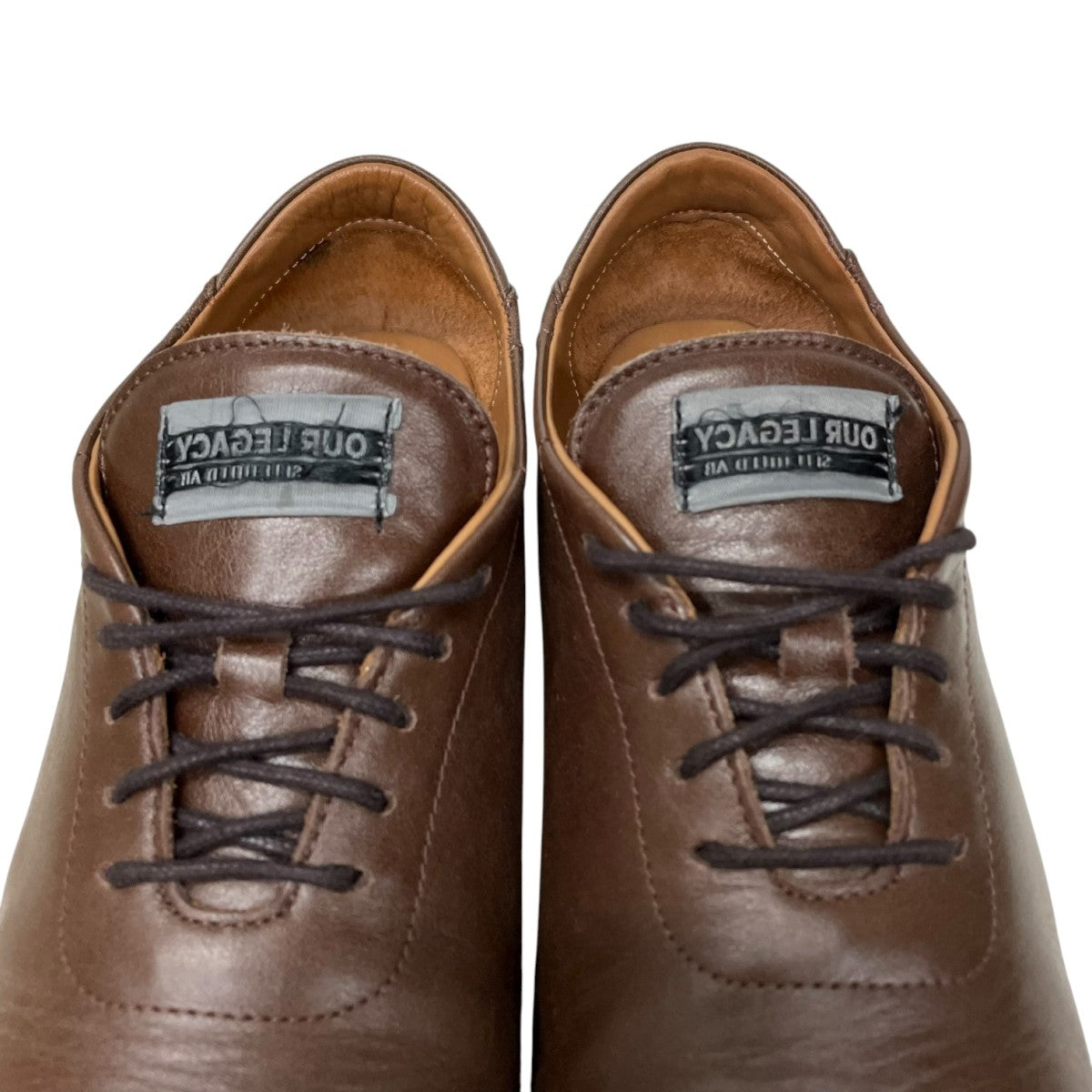 OUR LEGACY(アワーレガシー) Sneak In Castagno Satin Bovineレザー