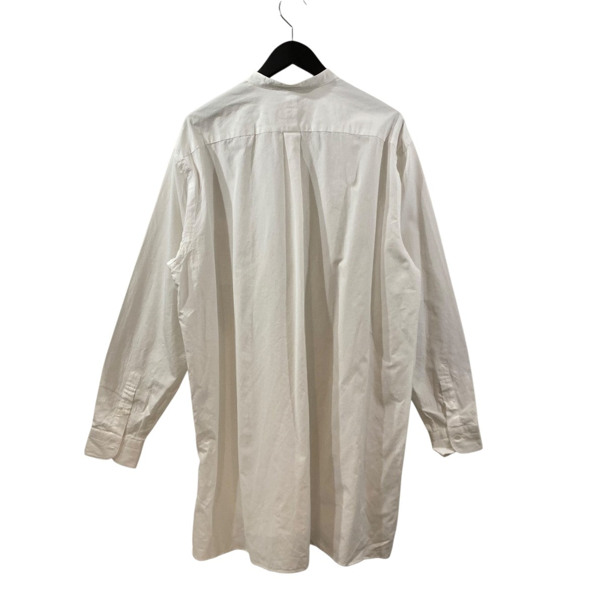 COMOLI(コモリ) 23AWバンドカラーシャツY03-02002 Y03-02002 ホワイト