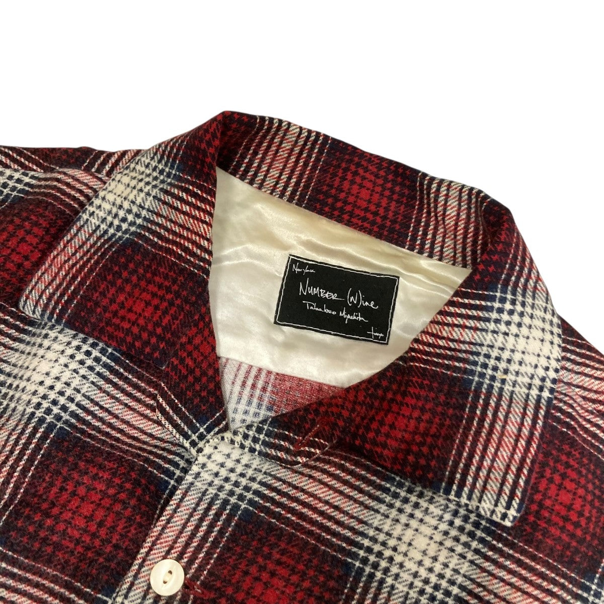 NUMBER (N)INE(ナンバーナイン) 03AWカート期チェックシャツ0357933495