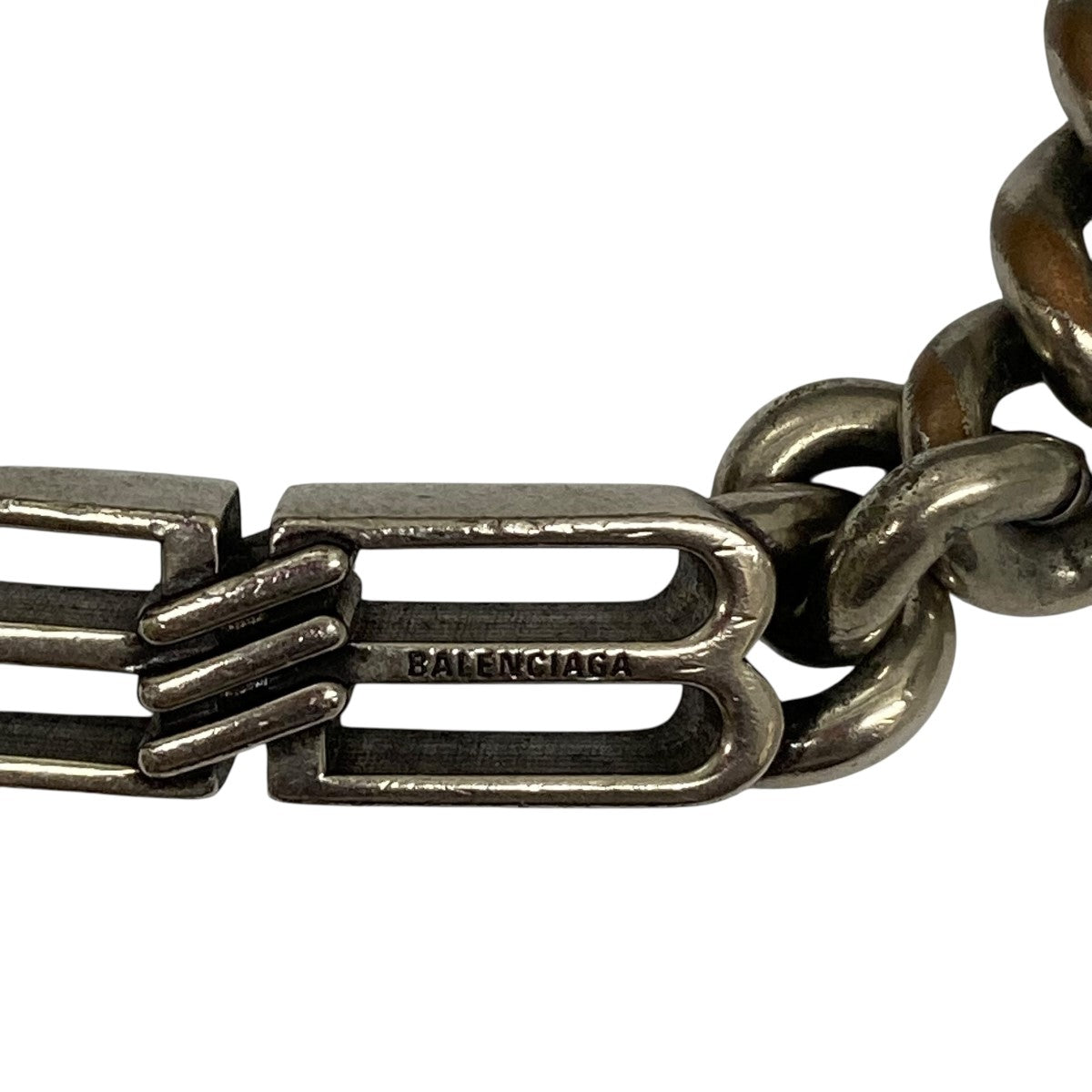 BALENCIAGA(バレンシアガ) チェーンブレスレット シルバー サイズ