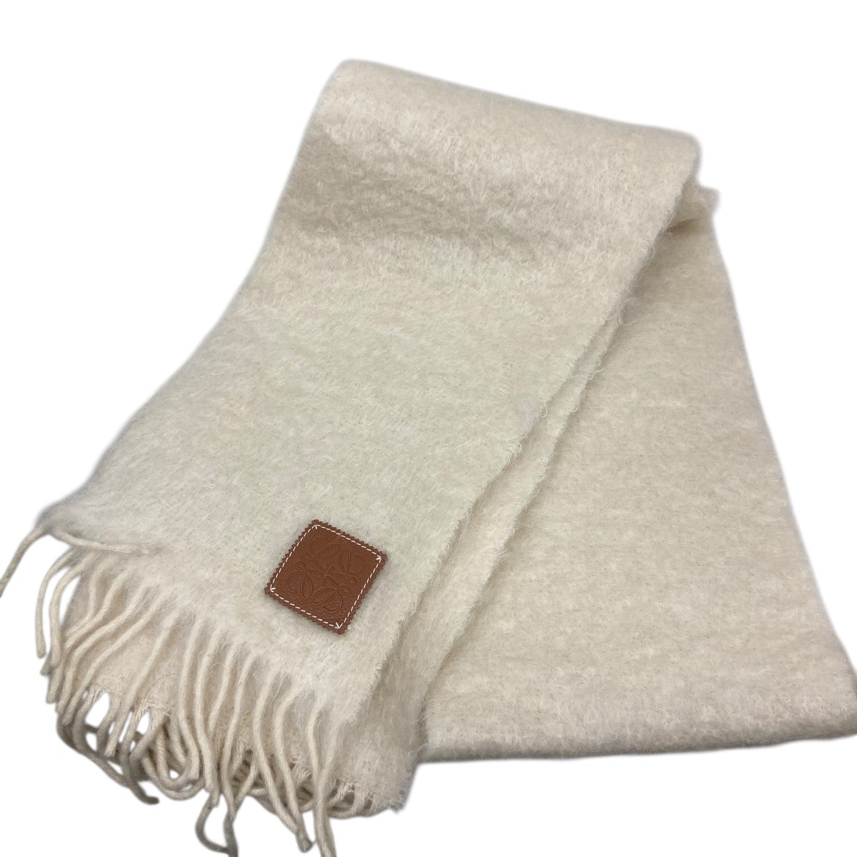 LOEWE(ロエベ) モヘアマフラーA-28003861 A-28003861 アイボリー