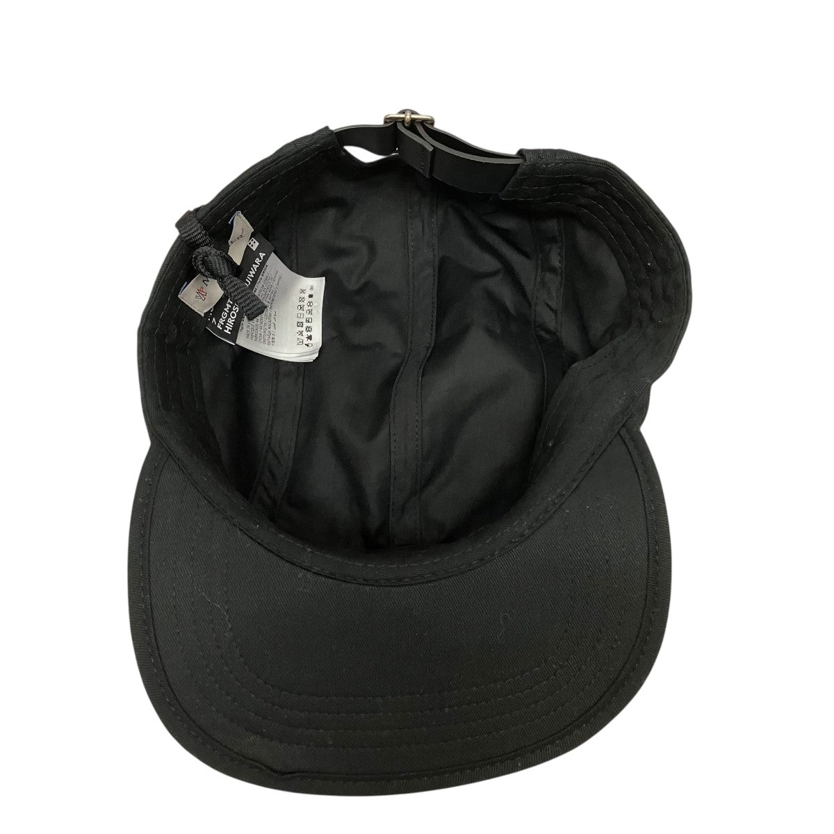 MONCLER×FRAGMENT DESIGN ロゴベースボールキャップH209U3B0000404863