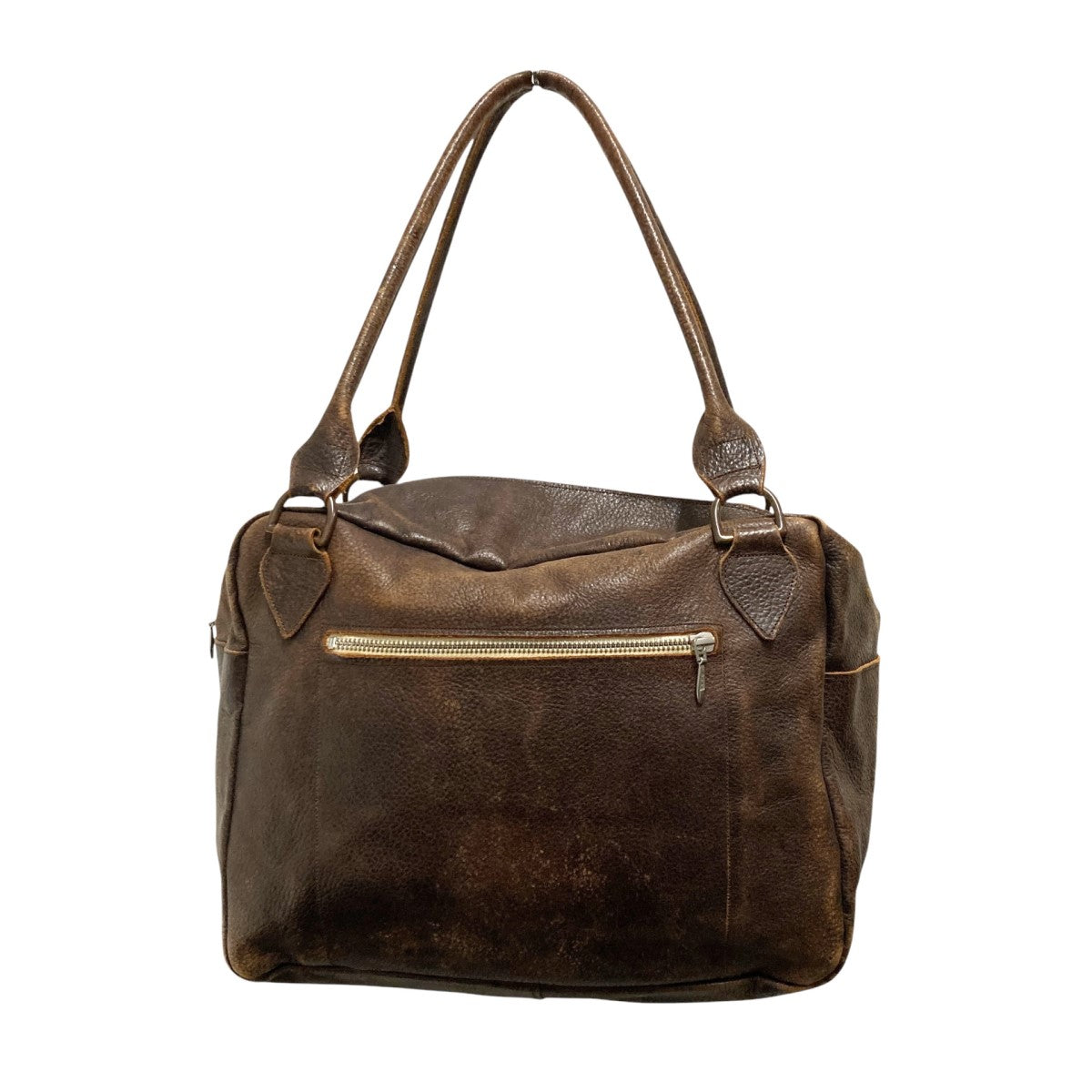 Paul Harnden(ポールハーデン) chunky bagレザーバッグ ブラウン