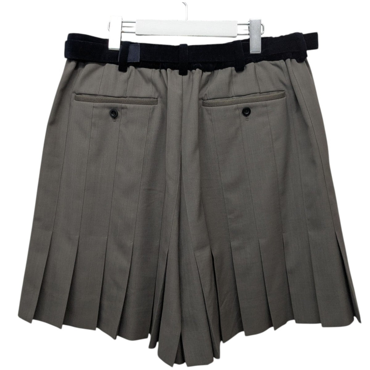 sacai(サカイ) 23SS「Suiting Shorts」スーチングショートパンツ 23