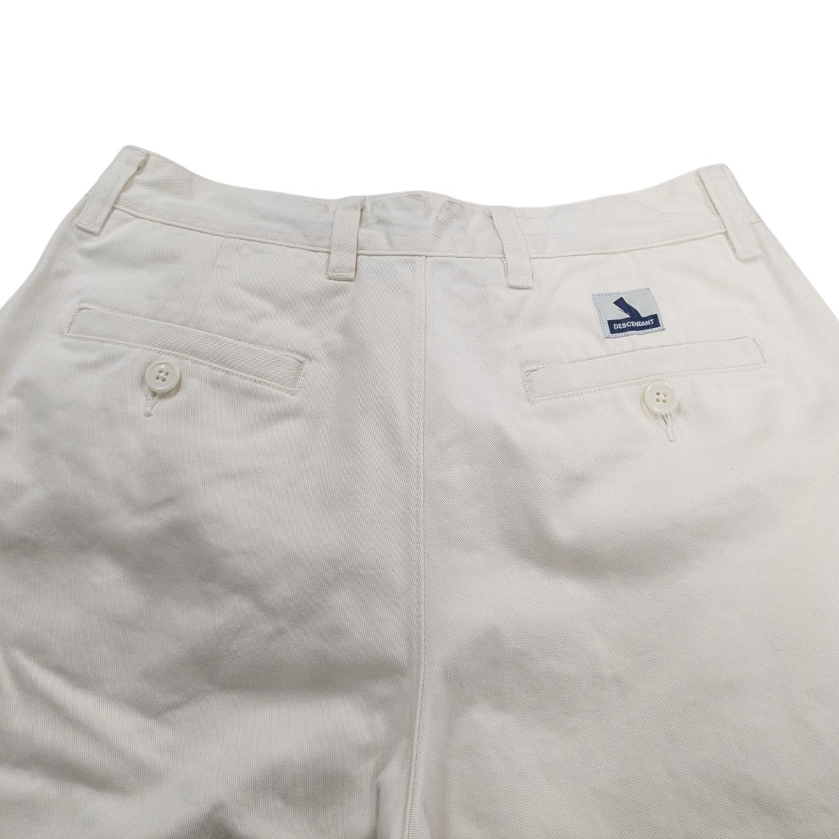 DESCENDANT(ディセンダント) DC-3 ORGANIC COTTON TWILL TROUSERS