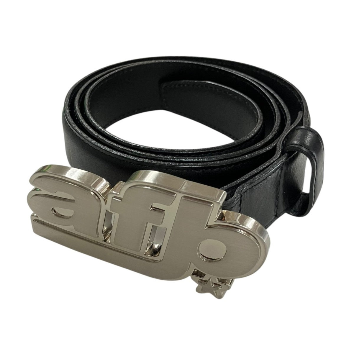 afb(エーエフビー) 「LOGO BUCKLE BELT」ロゴバックルベルト LOGO