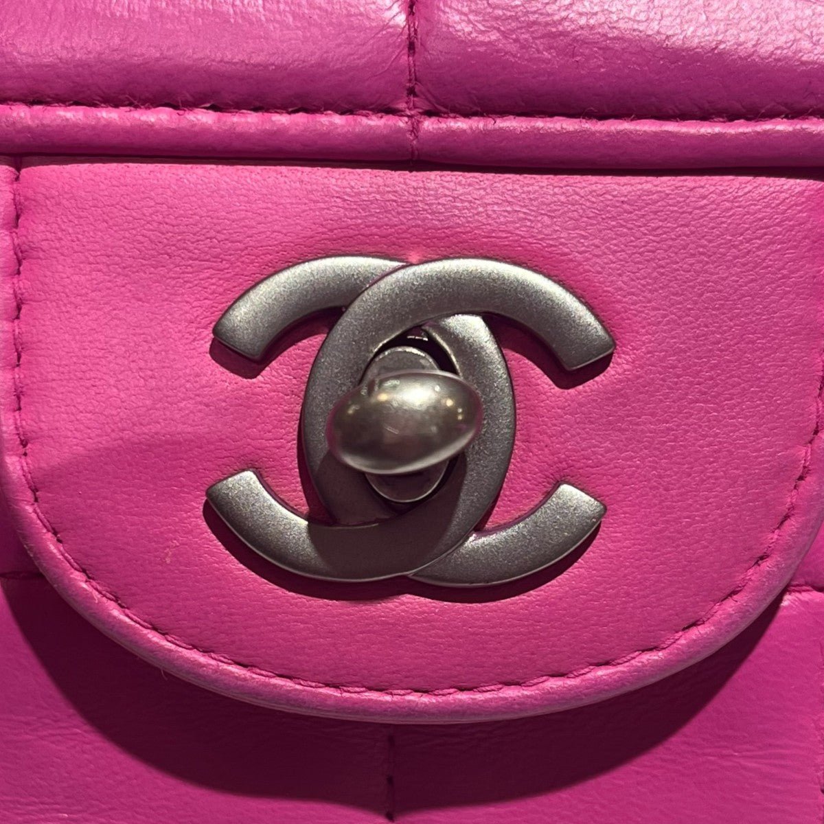 CHANEL(シャネル) チョコバーチェーンショルダーバッグ 631**** ピンク