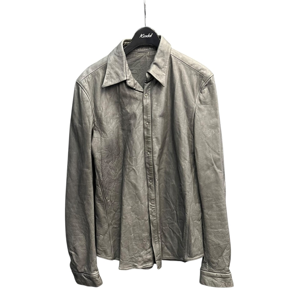 C DIEM(カルペディエム) レザーシャツLUS01-WC04-8 LUS01-WC04-8