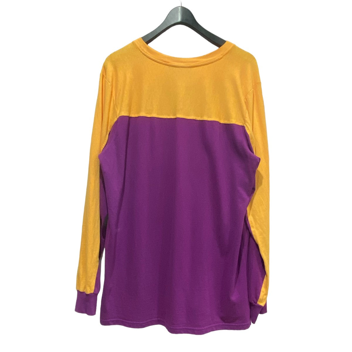 GUCCI×THE NORTH FACE 671439ロゴプリント長袖カットソー パープル