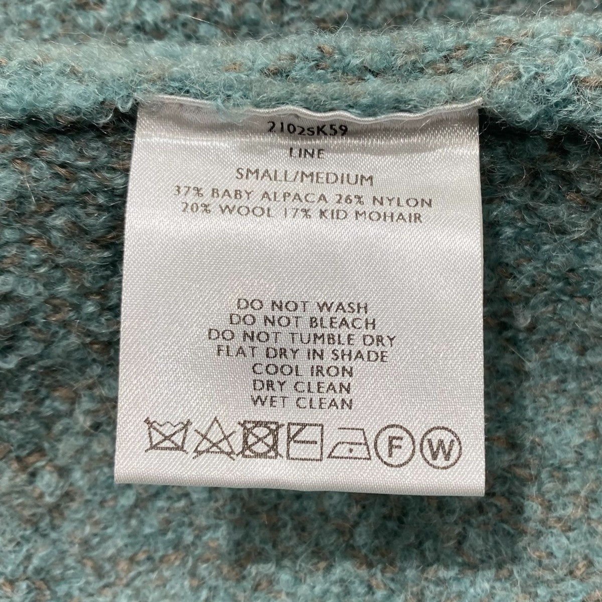 SHINYA KOZUKA(シンヤコヅカ) 21AWLINE／Mint アルパカ混ニット