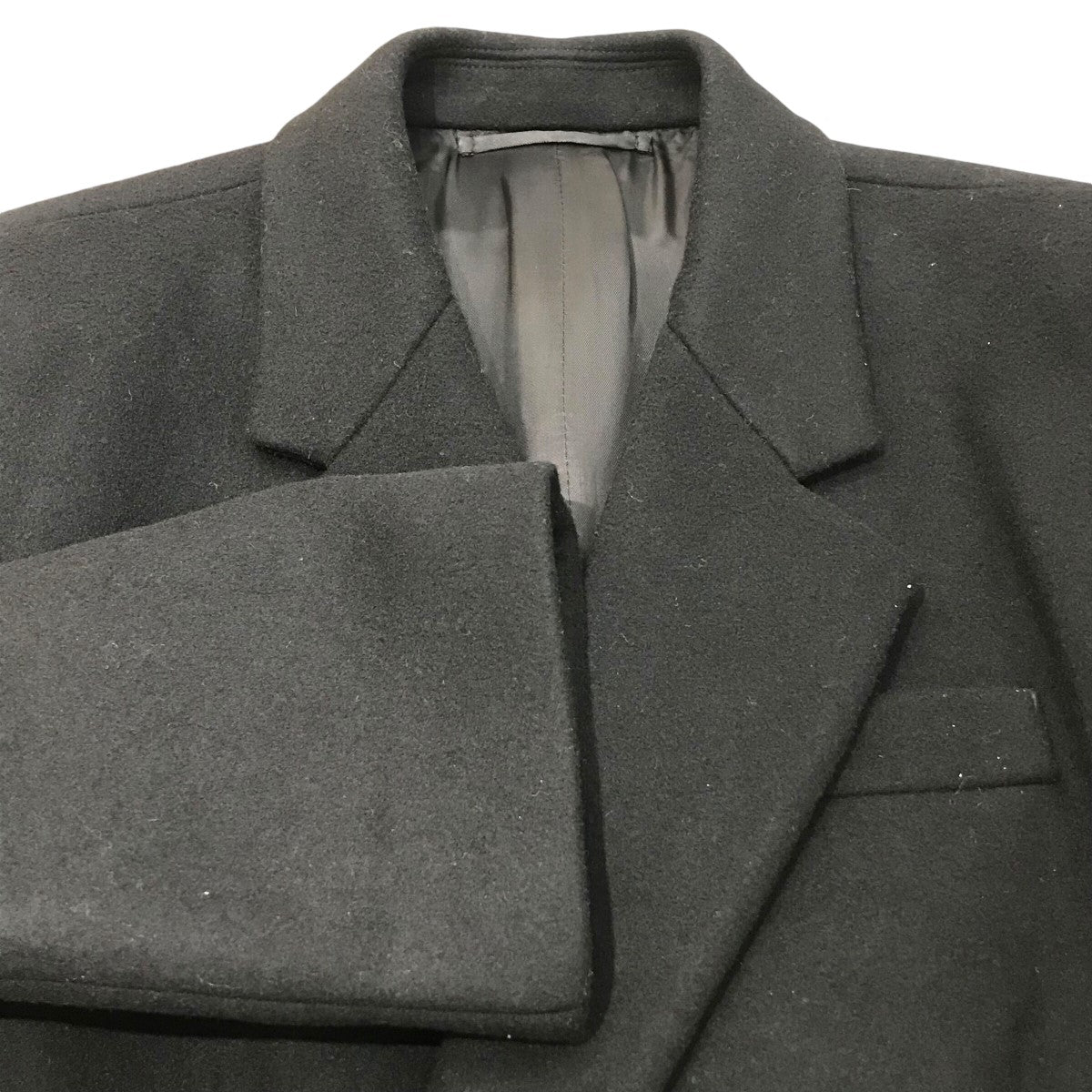 PRADA(プラダ) 22AWダブルチェスターコートUC474N UC474N ブラック