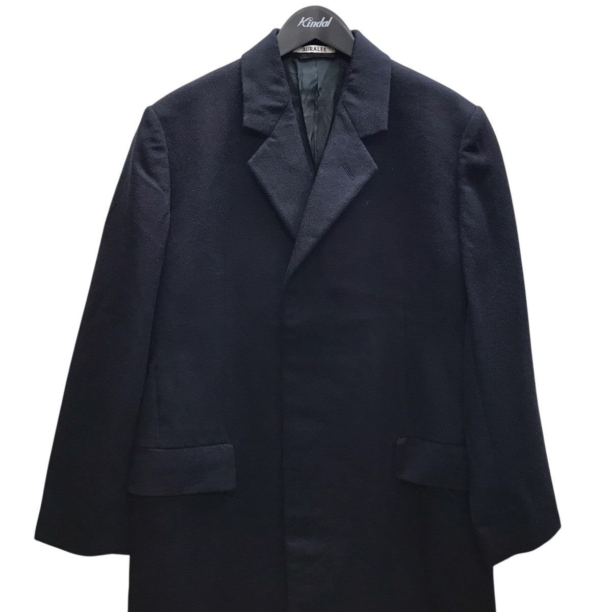 AURALEE(オーラリー) CASHMERE MOLESKIN CHESTERFIELD COAT カシミヤ