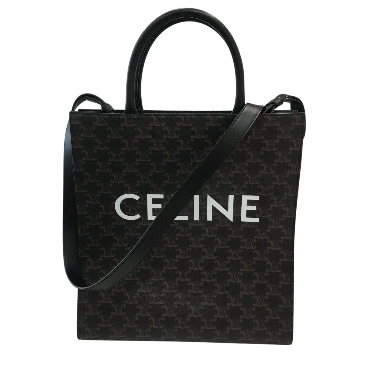 CELINE(セリーヌ) 「ミディアム バーティカル カバ」CELINEプリント
