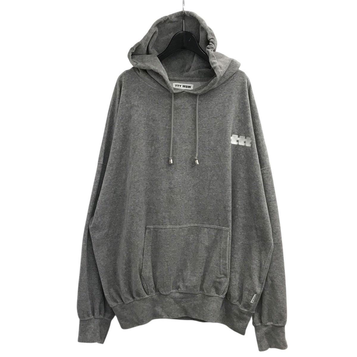 TTT MSW(ティーモダンストリートウエア) 23AW「Velours hoodie」ベロア