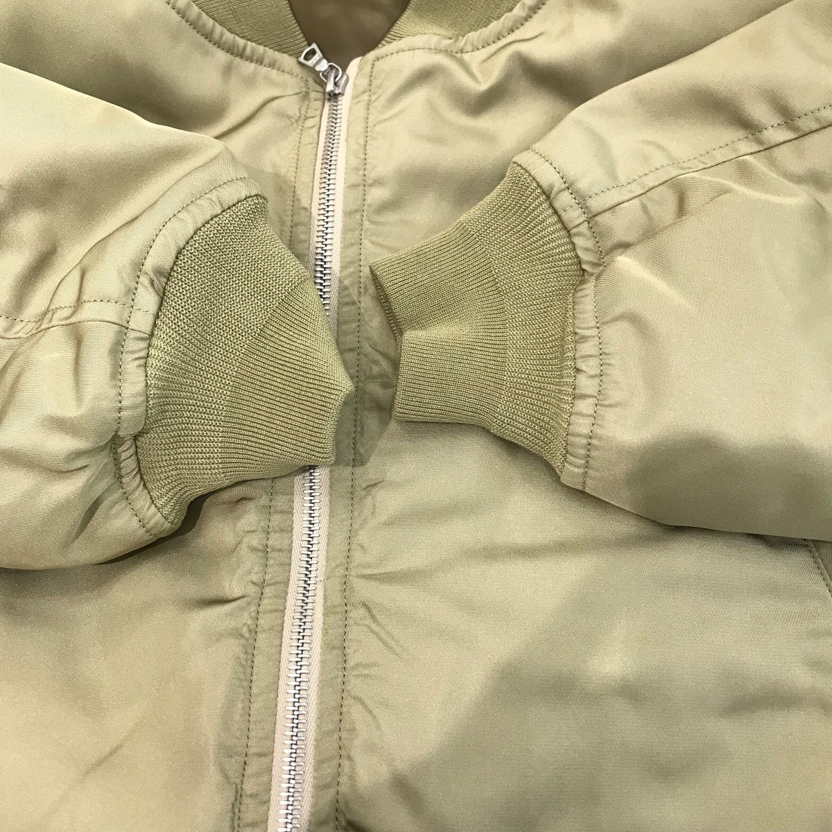 AURALEE(オーラリー) 25SS「HIGH DENSITY SILK TWILL FLIGHT BLOUSON