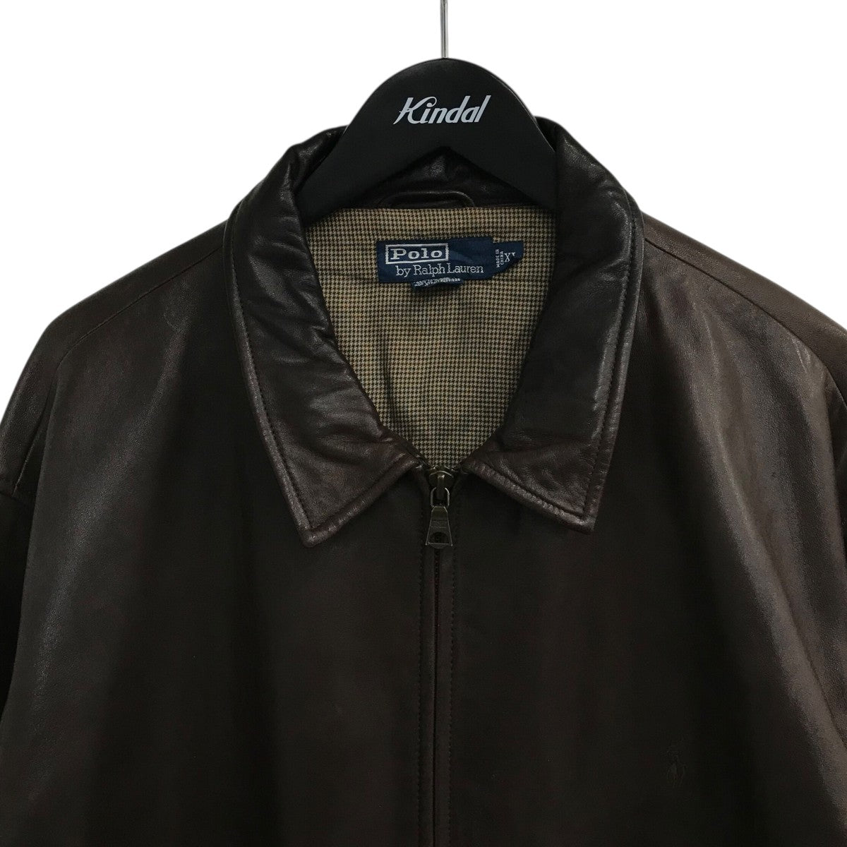 POLO RALPH LAUREN(ポロラルフローレン) 90sレザースウィングトップ