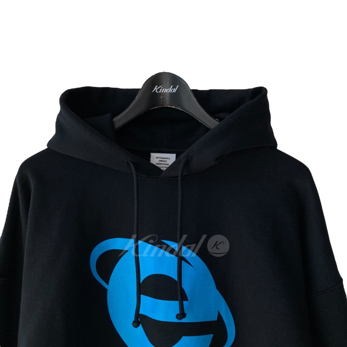 VETEMENTS(ヴェトモン) ECSTASY HOODIE UE54HD320B ブラック サイズ XS