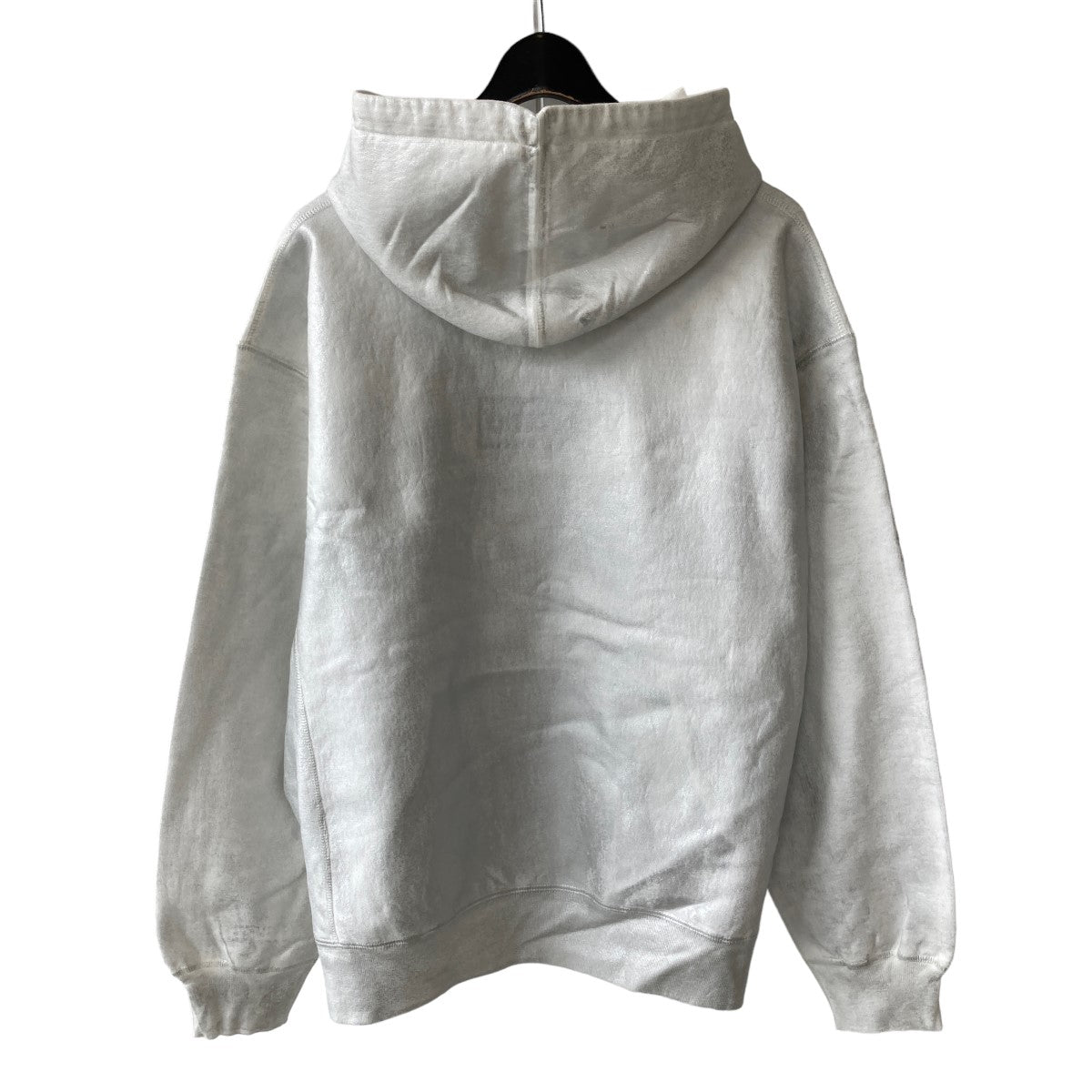 SUPREME×MM6 Maison Margiela 24SSMM6 Foil Box Logo Hooded