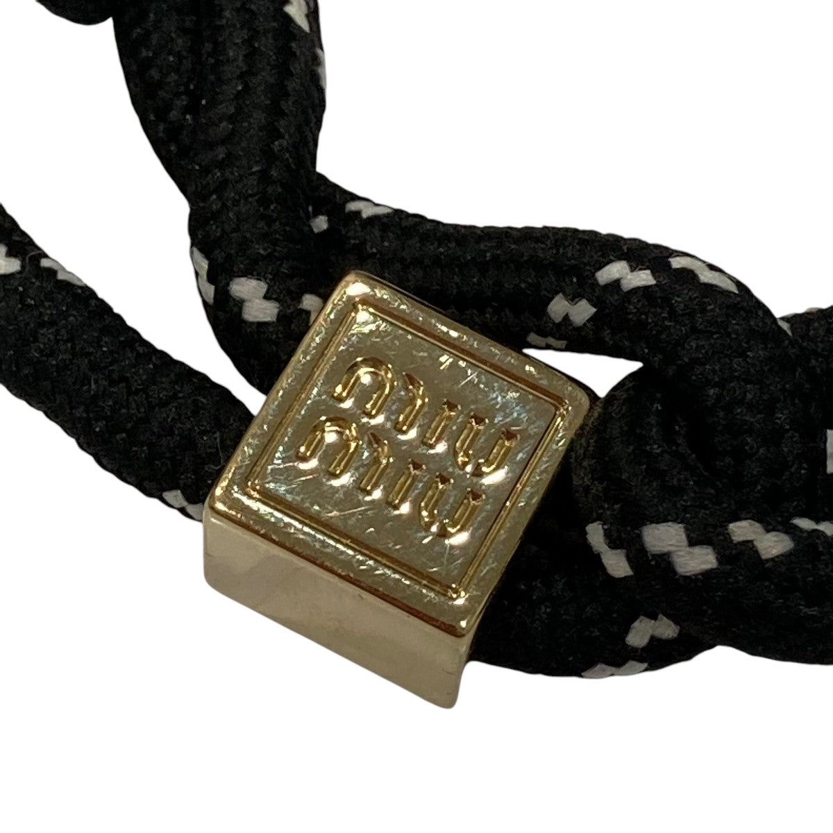 MIU MIU(ミュウミュウ) ブレスレット ブラック｜【公式】カインドオル