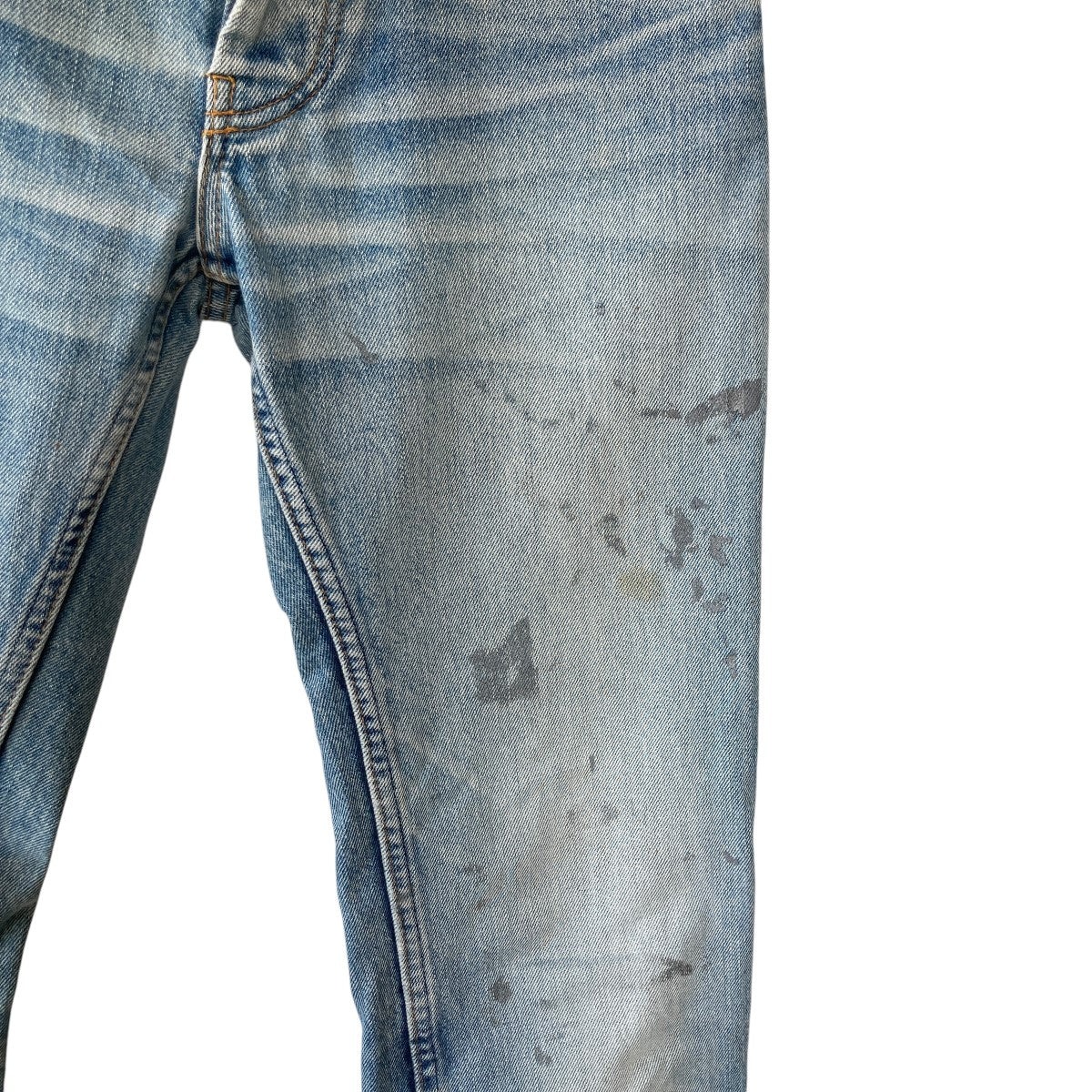 HELMUT LANG(ヘルムートラング) ペイントデニムパンツ インディゴ