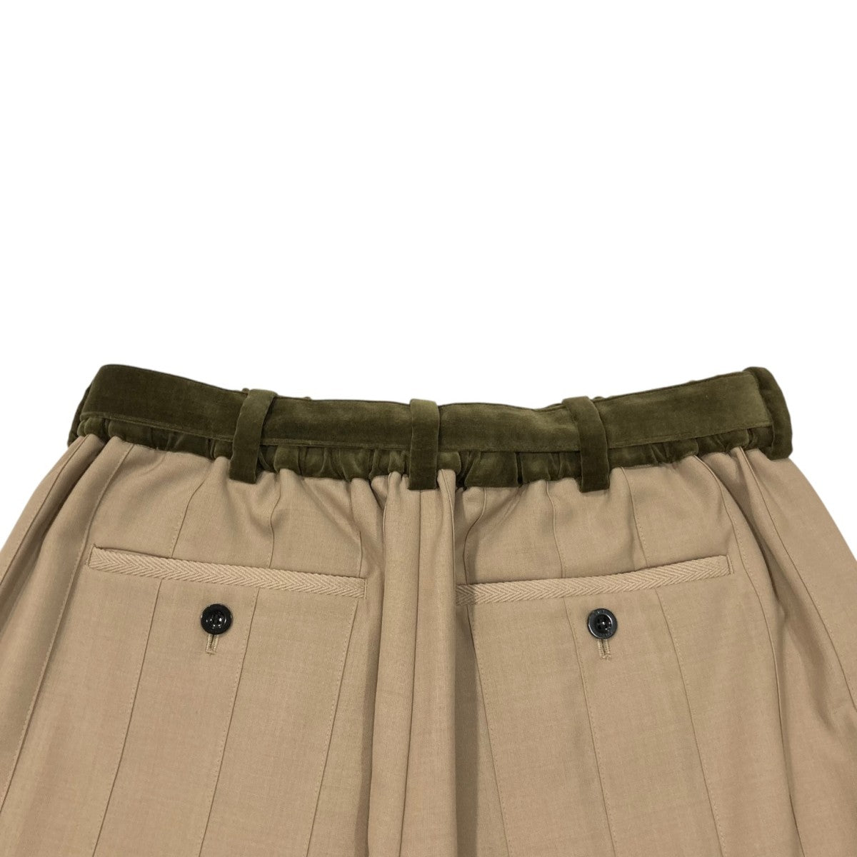 sacai(サカイ) suiting shorts プリーツハーフパンツ 23-02954M 23