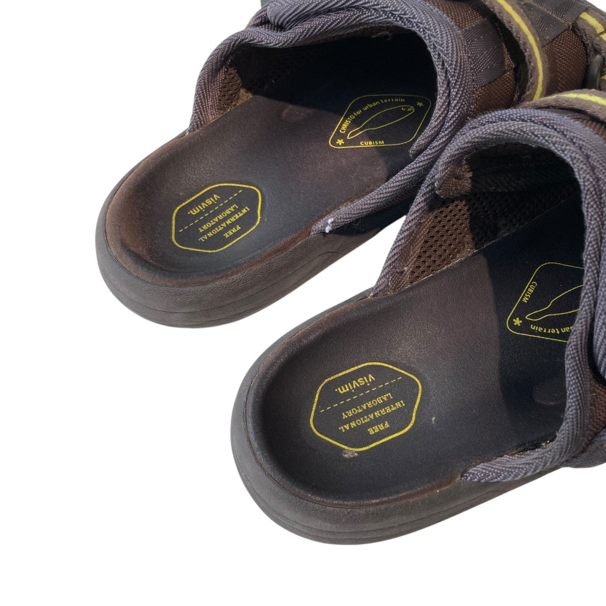 VISVIM(ビズビム) CHRISTOサンダル ブラウン サイズ S｜【公式