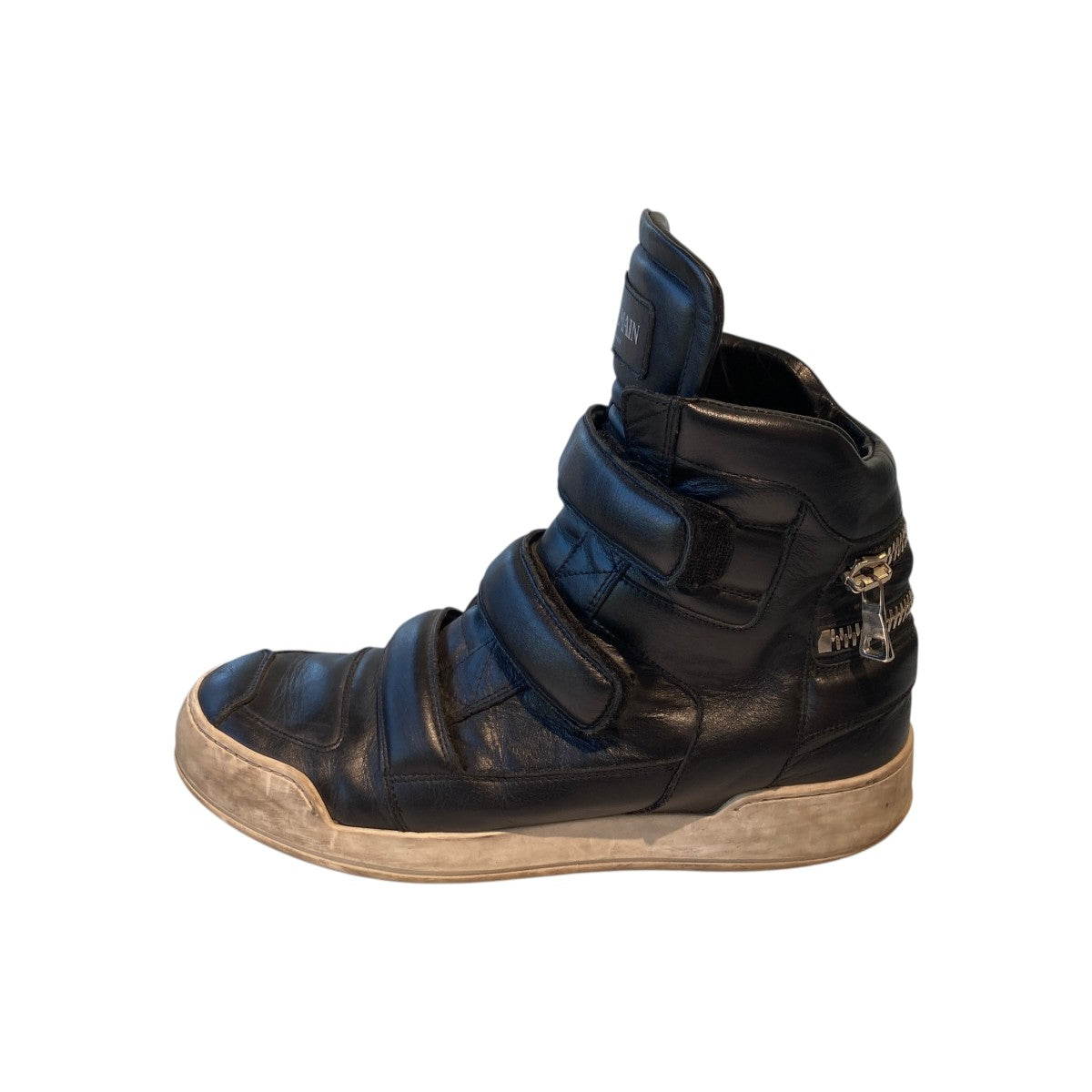 BALMAIN(バルマン) レザーハイカットスニーカーW5HT315BA80