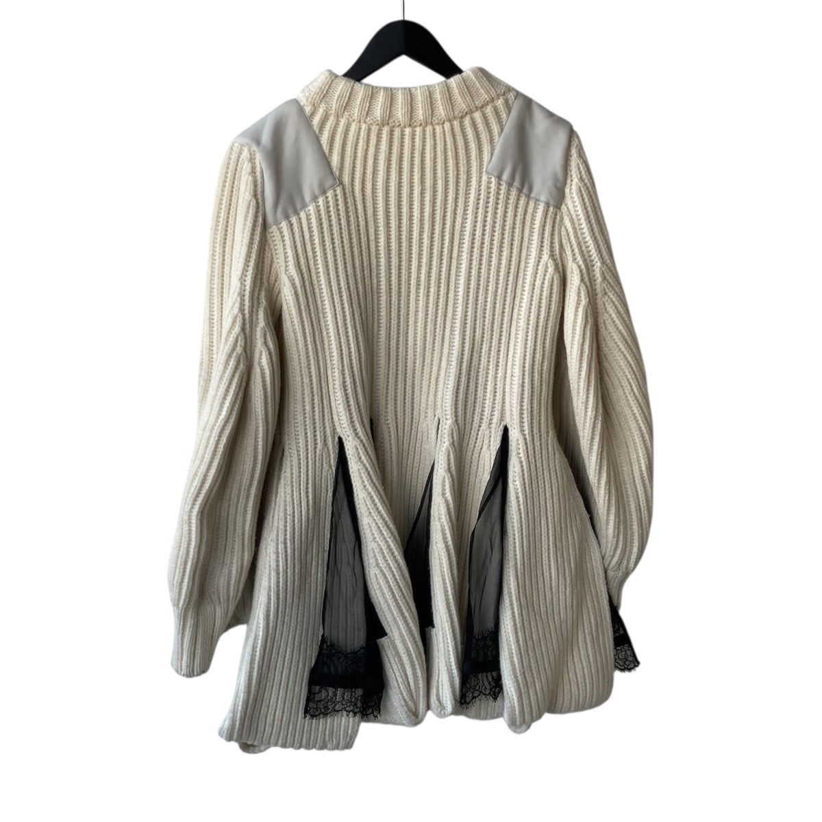 sacai(サカイ) ニットワンピース24-07501 24-07501 ホワイト サイズ 1