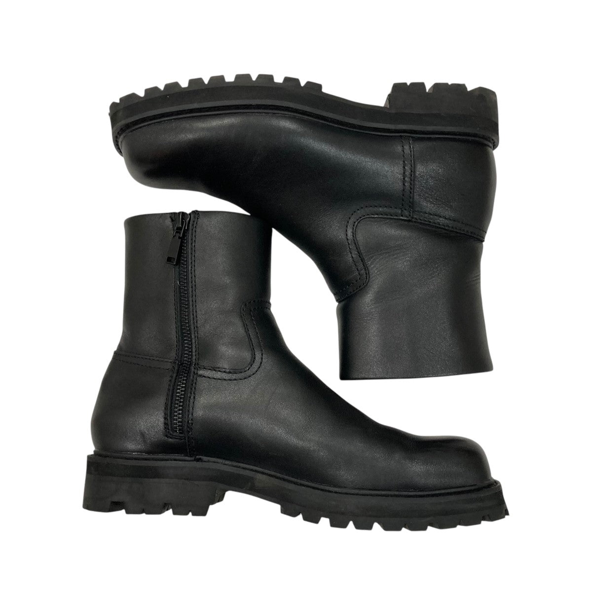 ZARA×STUDIO NICHOLSON VIBRAMサイドジップブーツ ブラック サイズ 39