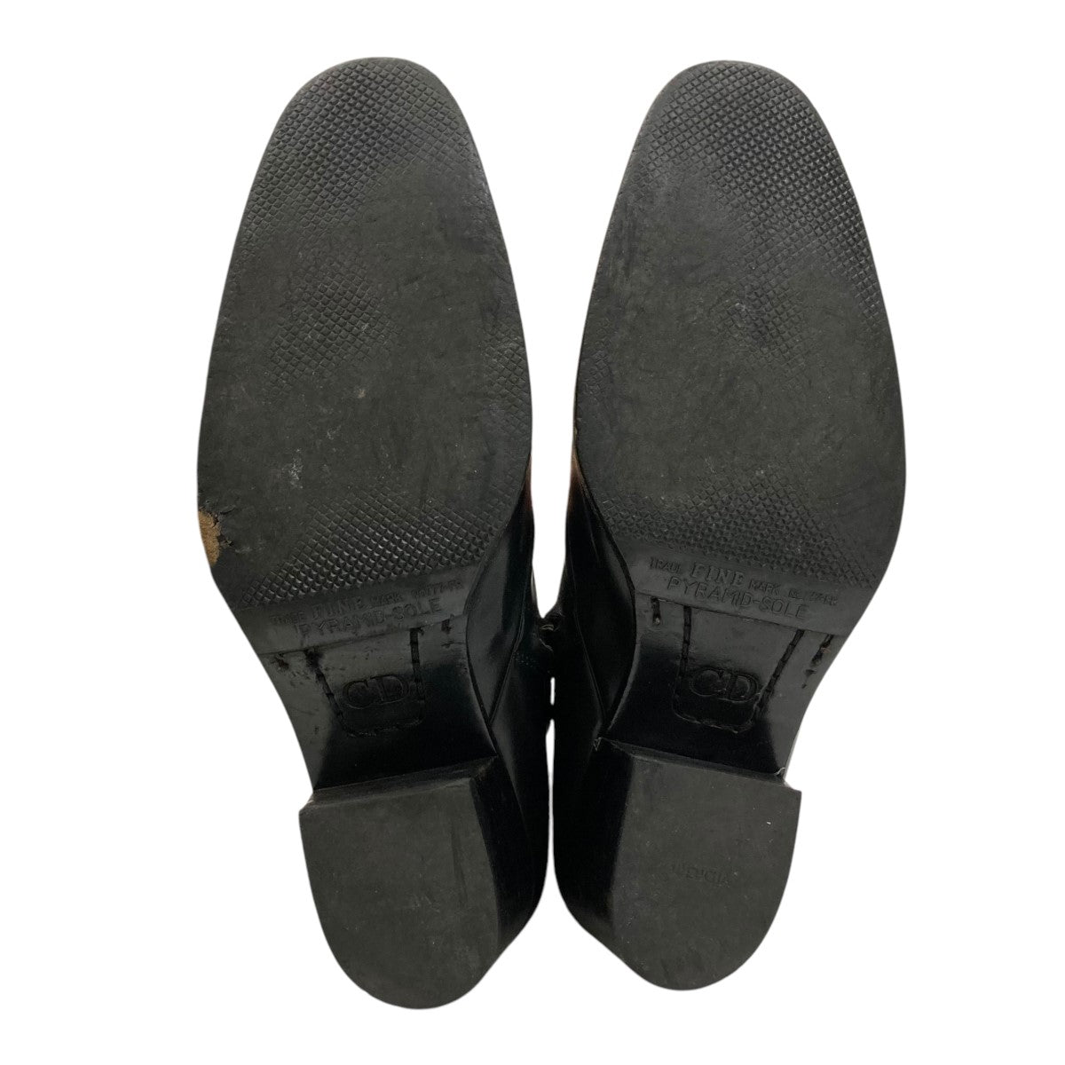 Dior Homme(ディオールオム) エディ期レザーヒールブーツ ブラック