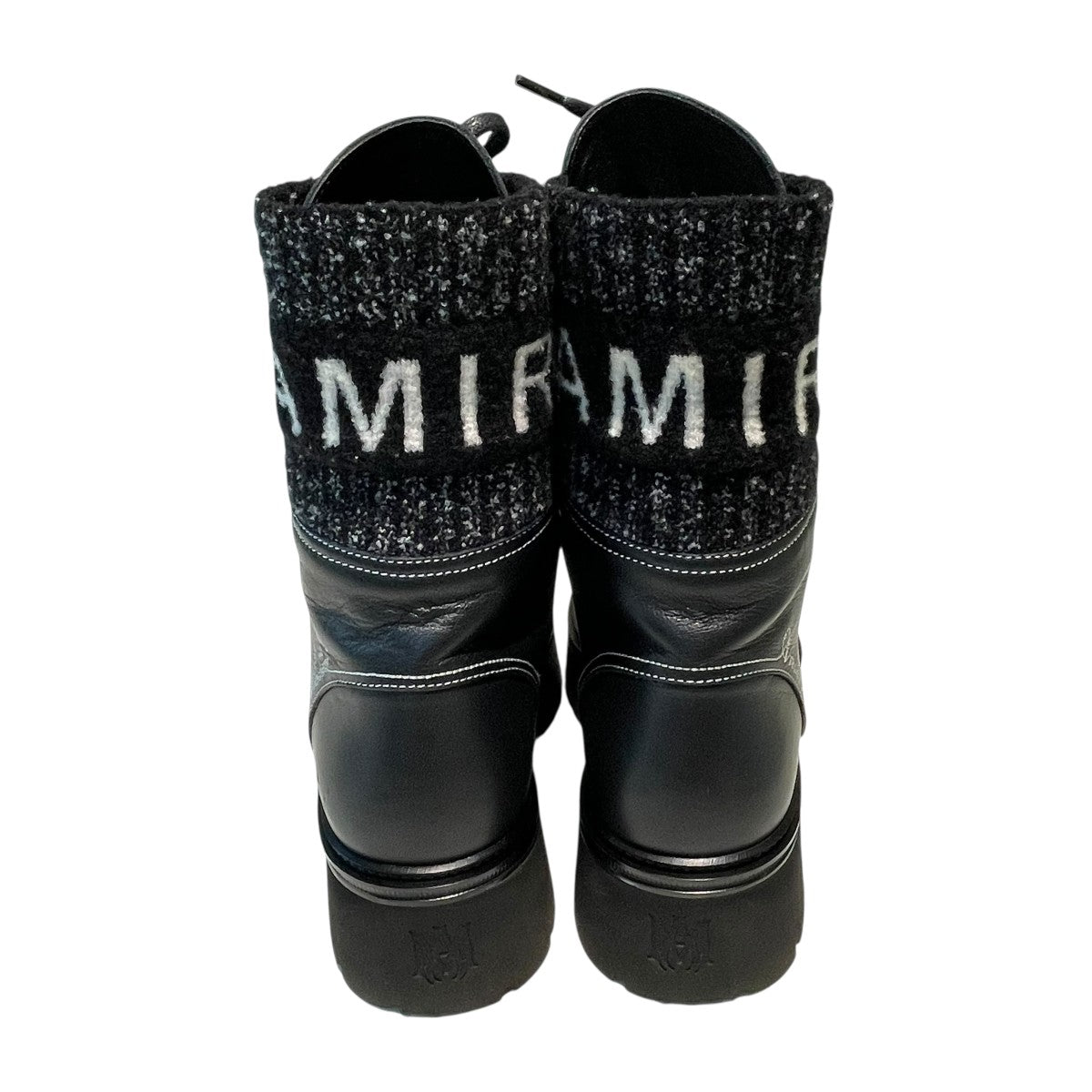 AMIRI(アミリ) KNIT COMBAT BOOTブーツPS23MFB001 PS23MFB001 ブラック