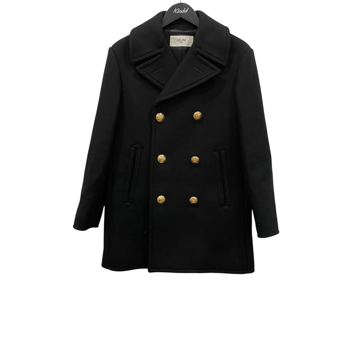 CELINE(セリーヌ) Pコート2M150863C 2M150863C ブラック サイズ 46