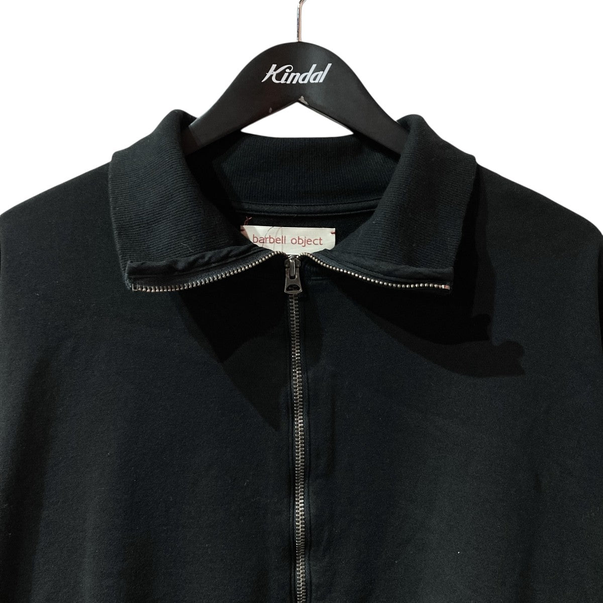 Barbell Object(バーベルオブジェクト) zip sweat fadeハーフジップ