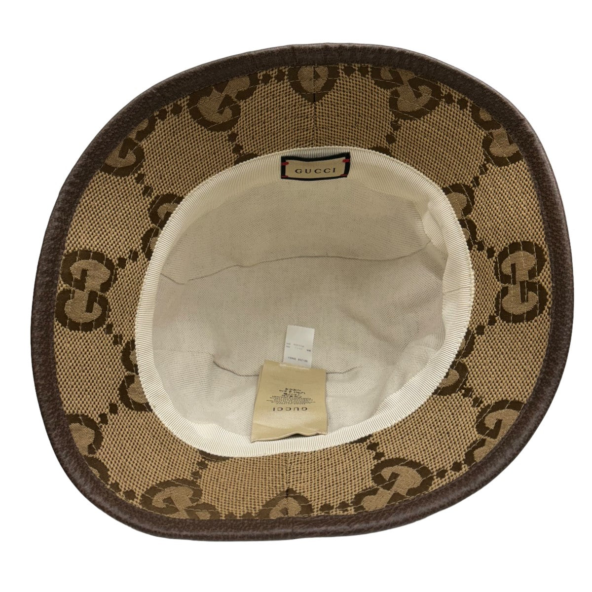 GUCCI(グッチ) ジャンボGGキャンバス バケットハット681256 681256