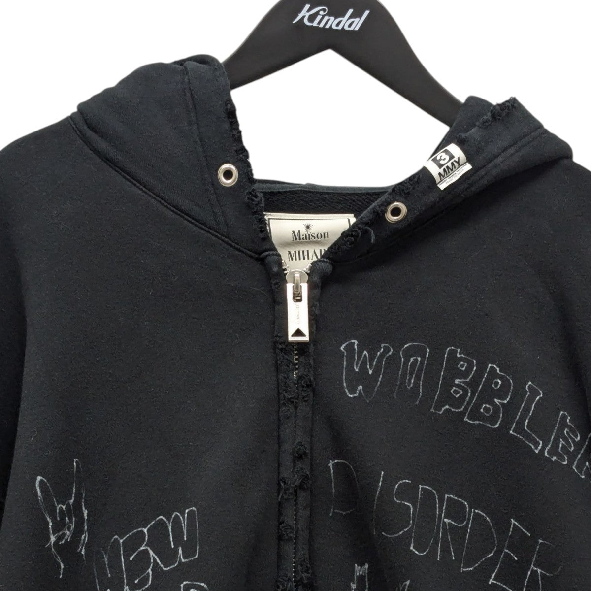 Maison MIHARA YASUHIRO(メゾンミハラヤスヒロ) 24AWZip-up Hoodie