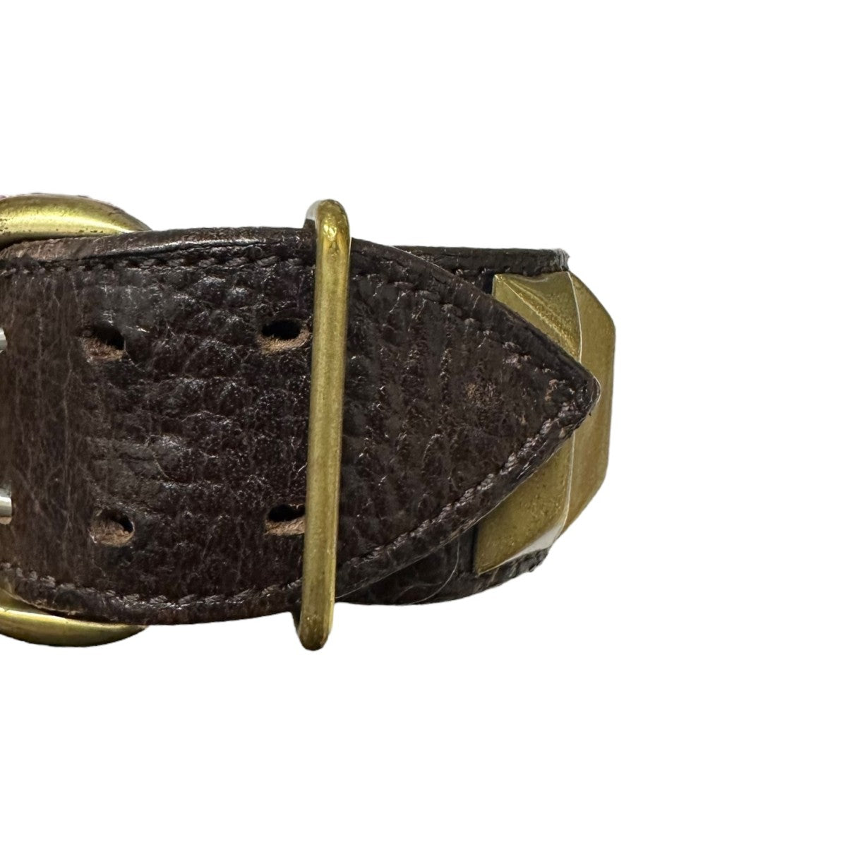 UNDERCOVER(アンダーカバー) スタッズレザーブレスバングルUC1D4A02 F